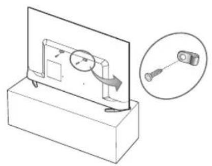 SAMSUNG UN32M4500BF - Preventing the TV from falling - 1