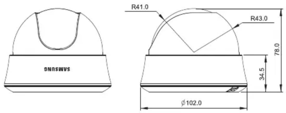 SAMSUNG SCCB5315BP - ■ Adjusting the camera direction - 3