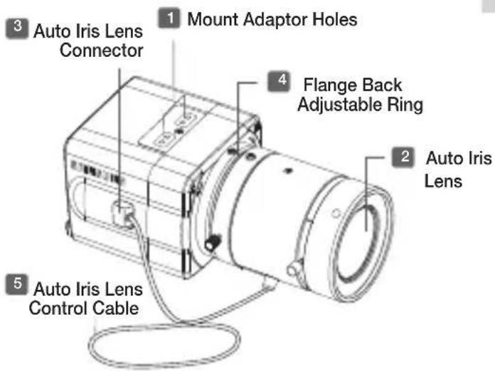 SAMSUNG SCCB1310P - Parts & Description - 1