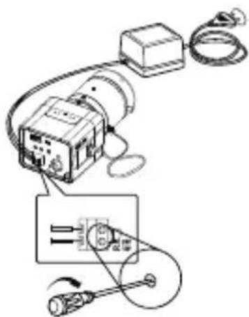 SAMSUNG SCCB1310P - Подсоединение кабелей и проверка работы - 2