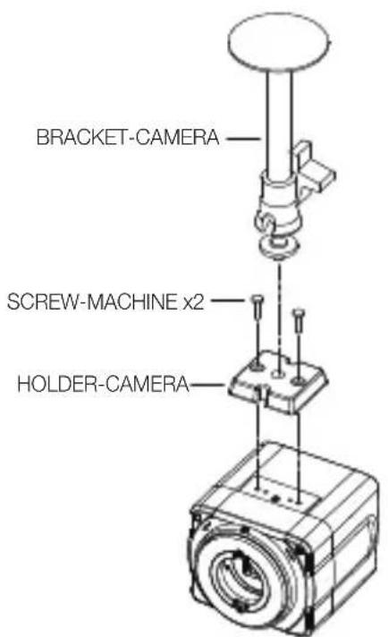 SAMSUNG SCCB1310P - Assemble the parts - 3