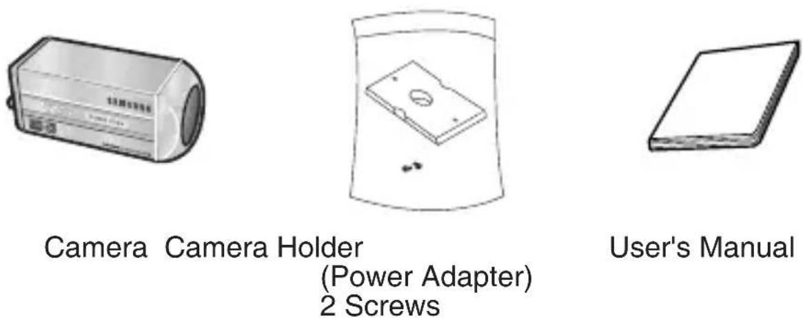 SAMSUNG SCCC4235P - Checking the contents of the package - 1