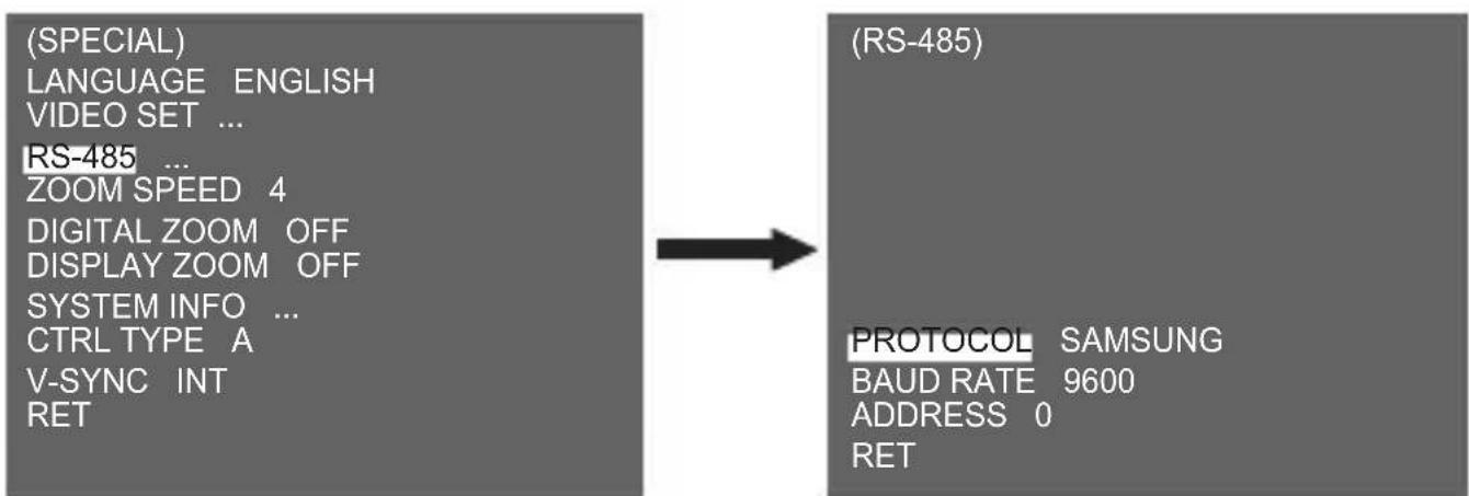 SAMSUNG SCCC4235P - RS-485 - 1