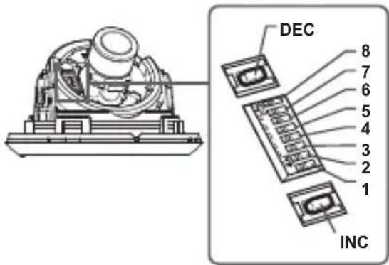 SAMSUNG SCCB5352N - Ajuste de interrupores de función - 1