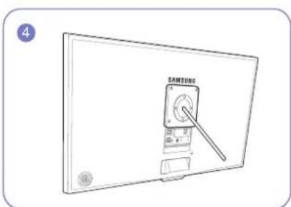SAMSUNG S27E360F - 安装壁挂支架套件或桌面支架 (S27E360F) - 5