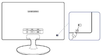 SAMSUNG S24D332H - Verrou antivol - 1