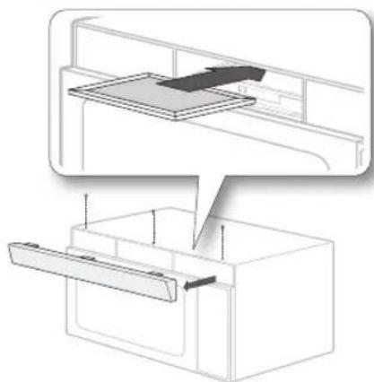 SAMSUNG ME16H702SEW - REPLACING THE CHARCOAL FILTER - 2