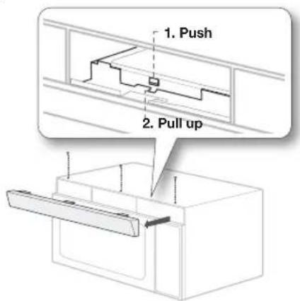 SAMSUNG ME16H702SEW - REPLACING THE OVEN LIGHT - 1