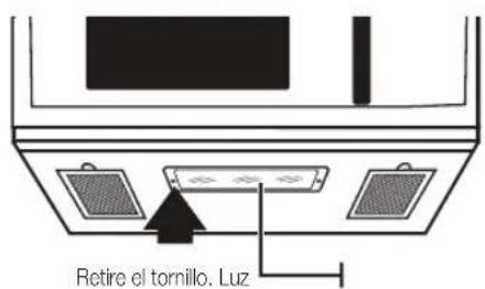 SAMSUNG ME19R7041FG - REEMPLAZO DE LA LUZ DE LA CUBIERTA/ LUZ DE NOCHE - 1