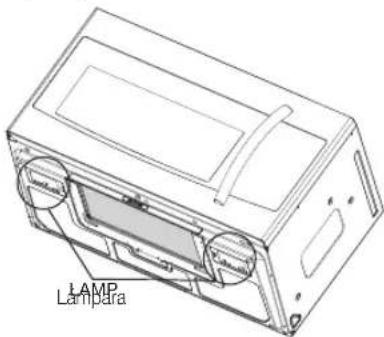 SAMSUNG ME21K6000AS - REEMPLAZO DE LA LUZ DE LA CUBIERTA/ LUZ DE NOCHE - 1