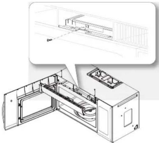 SAMSUNG ME21K6000AS - REPLACING THE OVEN LIGHT - 1