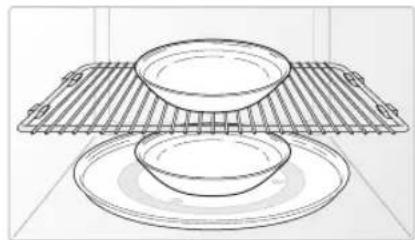 SAMSUNG ME21K6000AS - METAL SHELF - 5