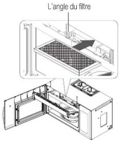 SAMSUNG ME21K6000AS - REEMPLACEMENT DU FILTRE À CHARBON - 2