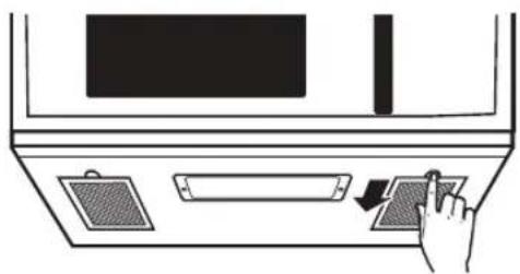 SAMSUNG ME19R7041FS - LIMPIEZA DEL FILTRO DE GRASA - 3