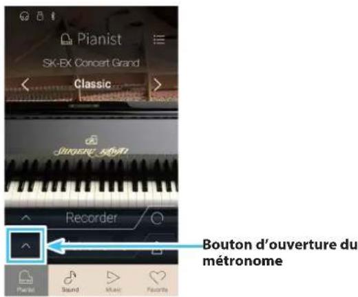 KAWAI Novus NV10 - Réglages Metronome - 1