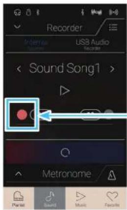 KAWAI Novus NV10 - ■ Sélection de la mémoire et de la partie de morceau - 2