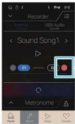 KAWAI Novus NV10 - ■ Enregistrement du morceau (partie 2) - 1