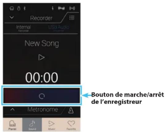 KAWAI Novus NV10 - Enregistrement d'un morceau - 1