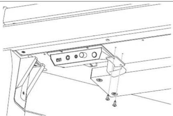 KAWAI Novus NV10 - ■ Fixation du crochet pour casque (facultatif) - 1