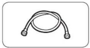 SAMSUNG DV22N6800HW - Guía de la manguera Sujeta cables Conector de la manguera - 1