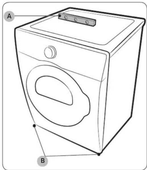 SAMSUNG DVE22N6850W - ÉTAPE 3 Mise à niveau du seche-linge - 1