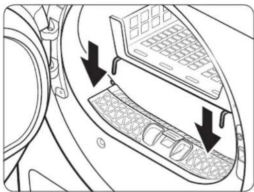 SAMSUNG DV8GT5220AW - Utilisation de la grille de sechage (modèlees applicables uniquement) - 1