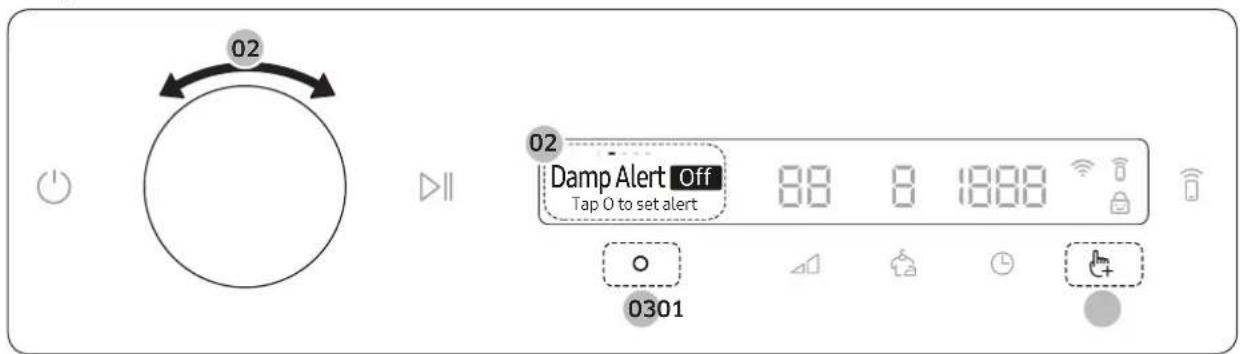 SAMSUNG DV8GT5220AW - Using Additional Functions - 1