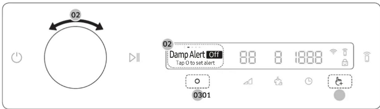 SAMSUNG DV8GT5220AW - Bruke Flere funksjoner - 1