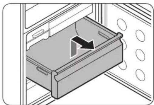 SAMSUNG RL1505SBASR - Cajón del refrigerador / Cajón del congelador - 1
