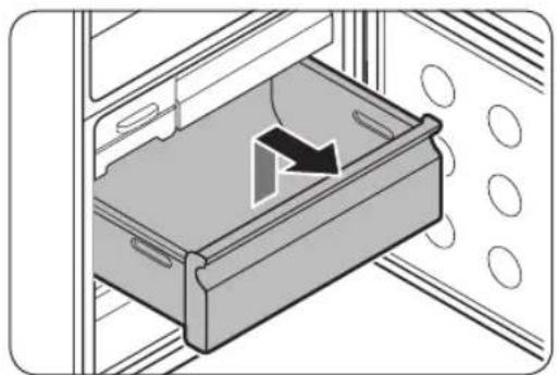 SAMSUNG RL1505SBASR - Tiroir du réfrigérateur / tiroir du congélateur - 1