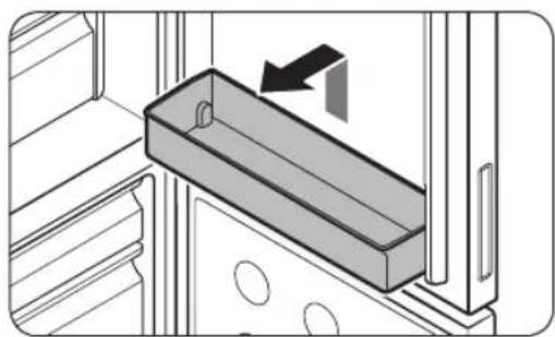 SAMSUNG RL1505SBASR - Compartimento de la puerta del refrigerador/Compartimiento para alimentos diversos - 1
