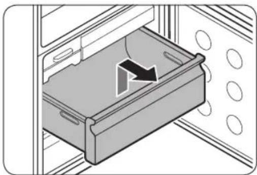 SAMSUNG RL1505SBASR - Fridge drawer / Freezer drawer - 1