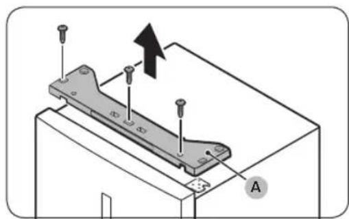 SAMSUNG RL1505SBASR - Reversing the door - 1