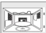 SAMSUNG MC28H5125CW - UTILISATION DU PLAT CROUSTILLEUR (MODELE MC28H5125C* UNIQUEMENT) - 1