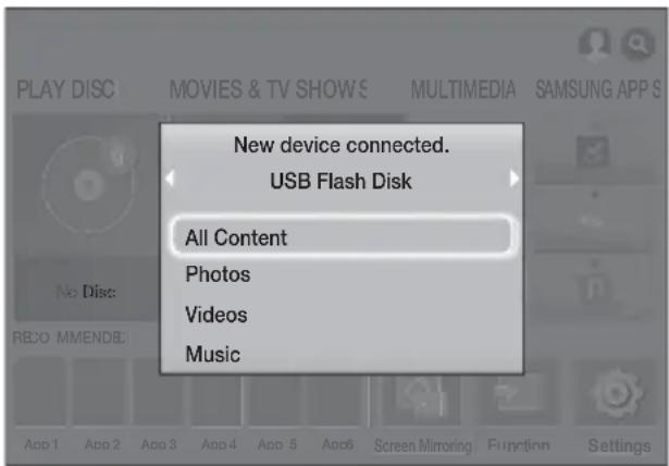 SAMSUNG HTH6500WM - the product is turned on - 1