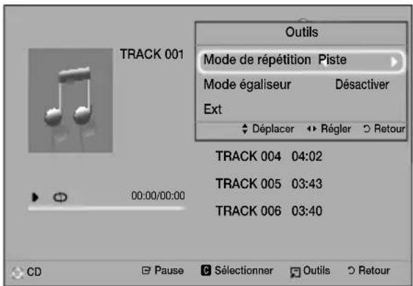 SAMSUNG HTJ5530 - Lecture d'un disque audio préenregistré disponible dans le commerce - 1