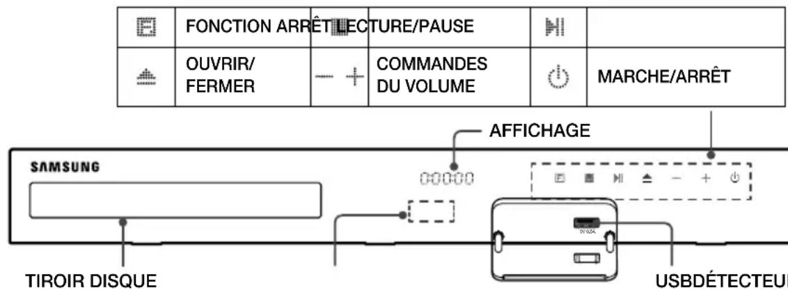 SAMSUNG HTJ5530 - Face avant - 1