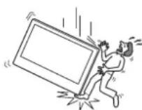 SONY SUWL51 - Be sure to subcontract the installation to licensed contractors and keep small children away during the installation. - 1