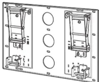SONY SUWL51 - Comprobar las piezas necessities para la instalación - 1