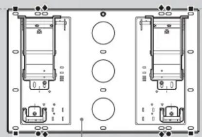 SONY SUWL51 - Stap 3: Plaat aan de muur vastmaken - 1