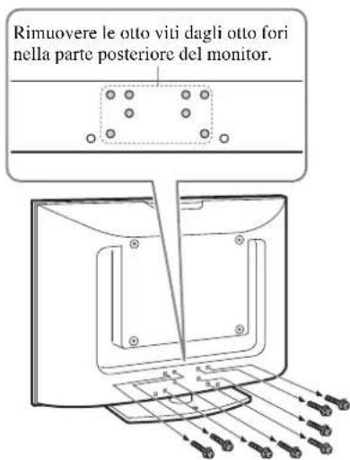 SONY SUWL51 - Preparazione all'investuzione del teilevisore o monitor - 2
