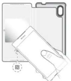 SONY SCR46 - Pour configurer l'Élégant étui avec fenêtre avant utilisation - 2