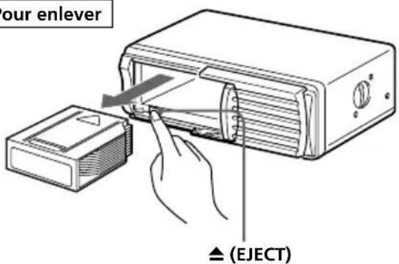 our enlever ▲ (EJECT)