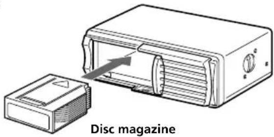 SONY CDX555XRF - Preparing the CD changer - 4