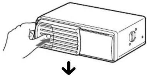 SONY CDX555XRF - Préparation du changeur - 3
