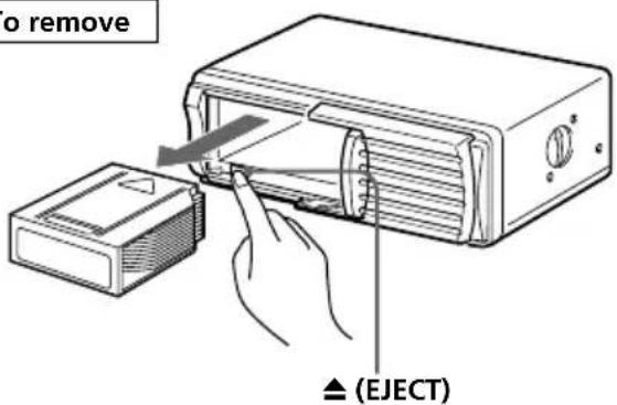 SONY CDX555XRF - Preparing the CD changer - 5