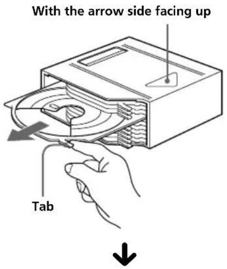 SONY CDX555XRF - Preparing the CD changer - 1