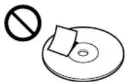 SONY CDX555XRF - Notes on handling discs - 2