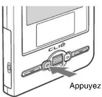 SONY Clie PEGTJ37 - Pour selectionner une application par groupes CLIE Launcher - 1