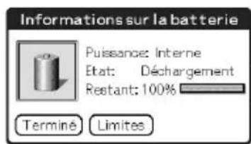 SONY Clie PEGTJ37 - Informations d'etat - 3